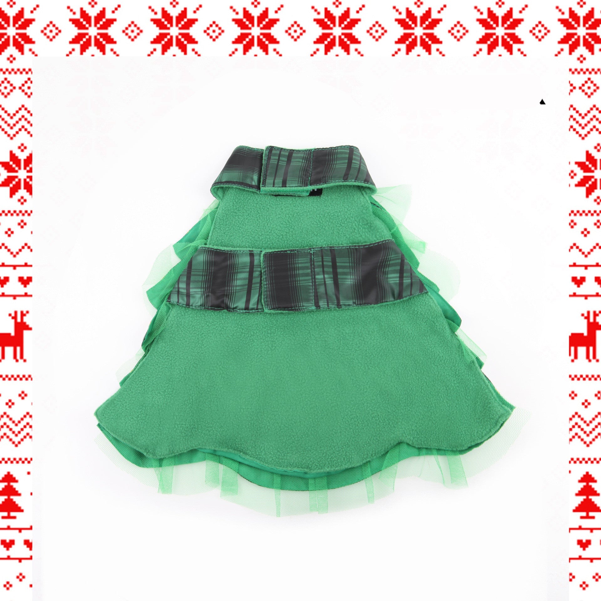 JMT-001866 Christmas-Themed Cat Cape and Star Hat Costume for Pets - Small Size, Cloth Material