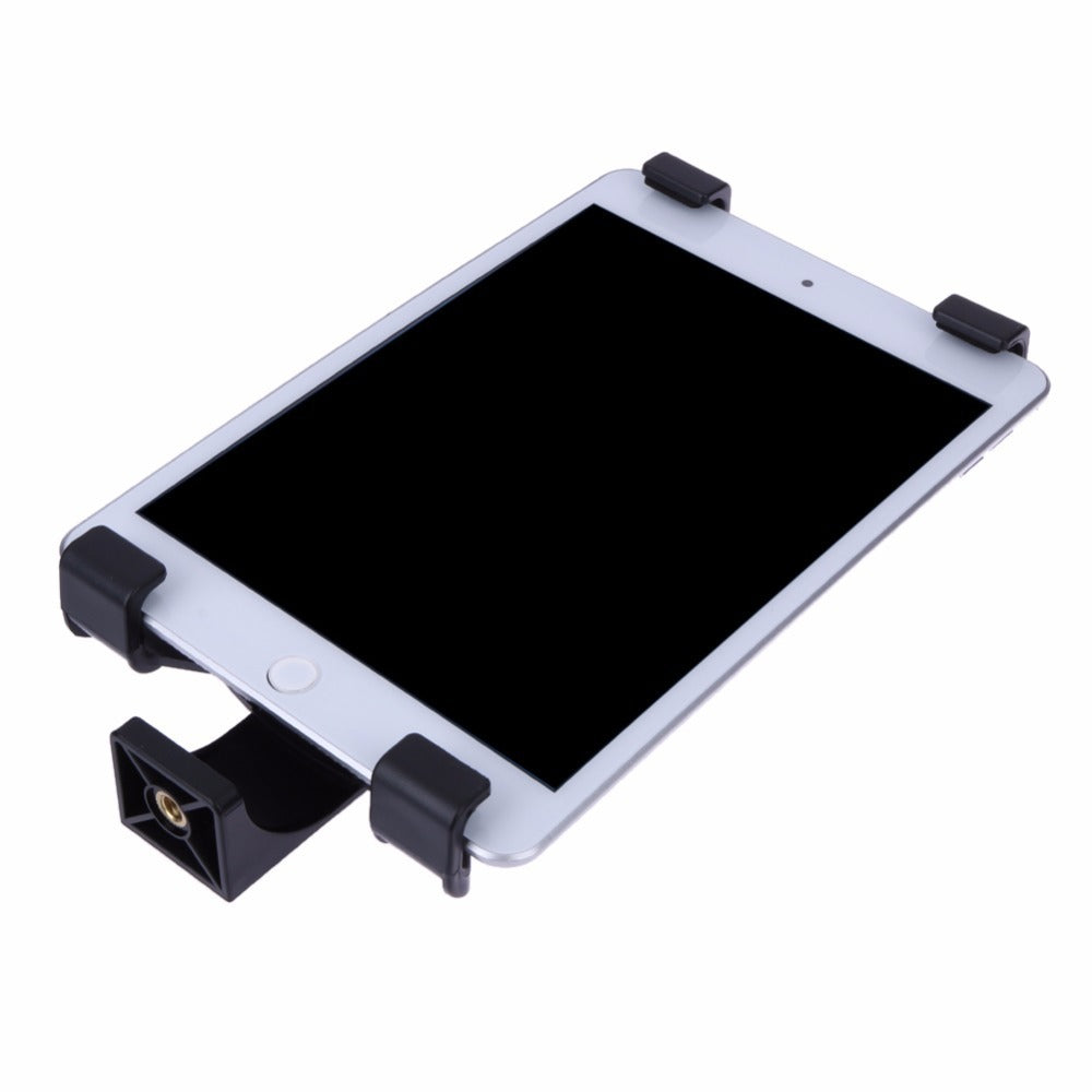 JMT-002250 Adjustable Tablet Stand with Quarter-Inch Screw Interface for Tripods and Selfie Sticks