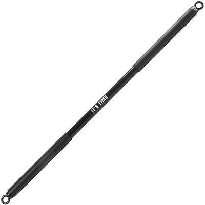 JMT-002314 Portable Lever Bench Press and Pilates Fitness Bar for Strength Training and Home Workouts