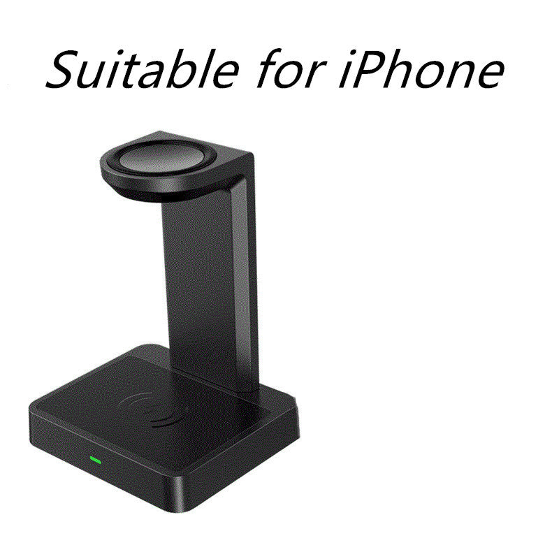 JMT-002570 Dual Wireless Charging Pad with Type-C Connection - Qi Standard, Black