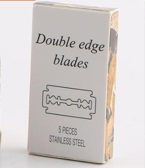 JMT-002634 Stainless Steel Manual Shaver with Copper Handle and Safe Closed Cutter Head Design