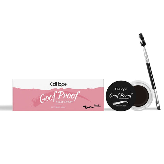 JMT-002826 Moisturizing Anti-Aging Eyebrow Dye with Brush - 10g Set