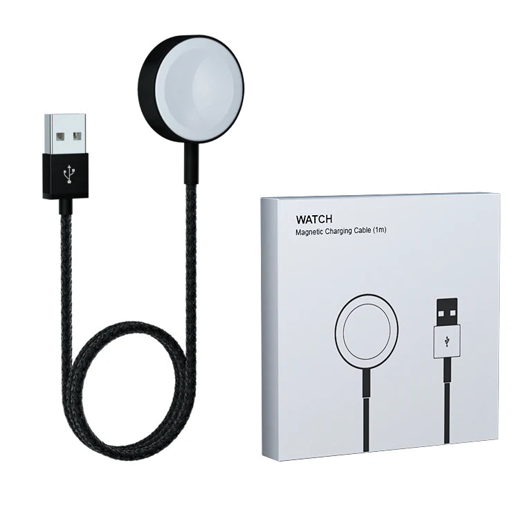 JMT-003210 Magnetic Wireless Charger for Apple Watch Series 2-8, Qi Compatible Smartwatch Charger