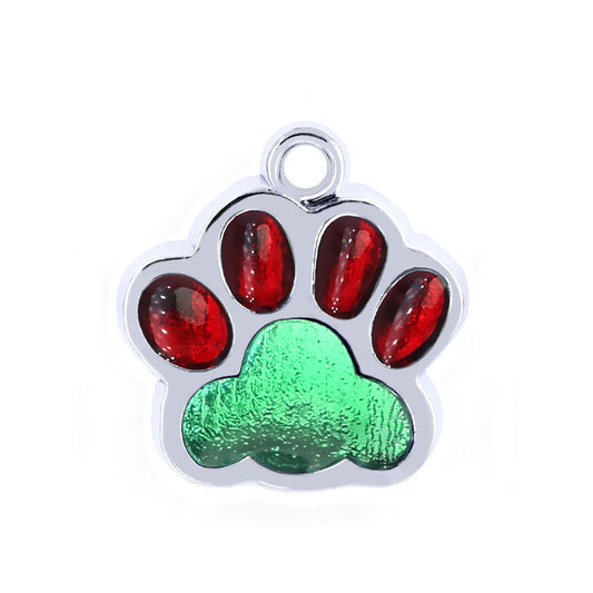 JMT-003210 Personalized Alloy Dog ID Tag - Custom Pet Identification Tag in Multiple Colors