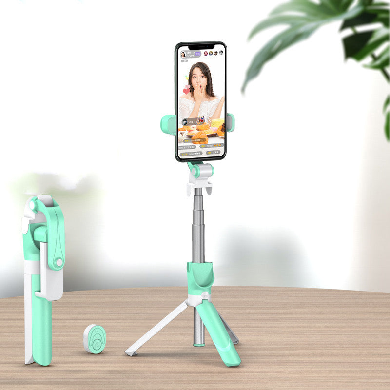 JMT-003402 Aluminum Alloy Selfie Stick for Mobile Phones with Live Support