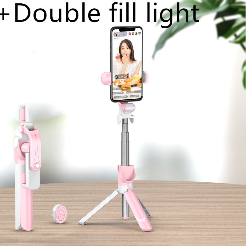 JMT-003402 Aluminum Alloy Selfie Stick for Mobile Phones with Live Support