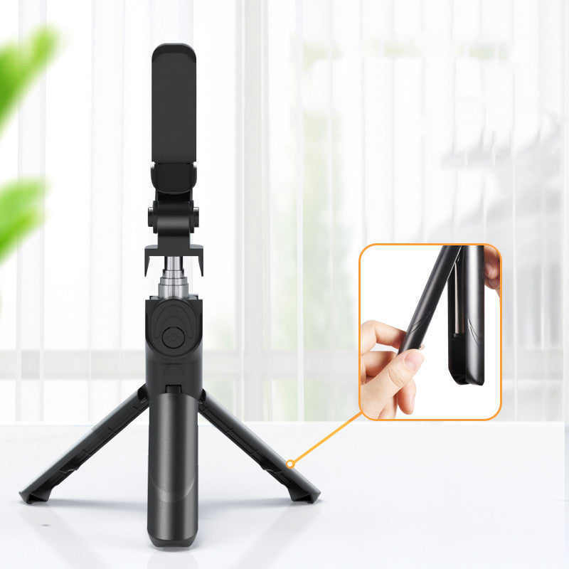 JMT-003402 Aluminum Alloy Selfie Stick for Mobile Phones with Live Support