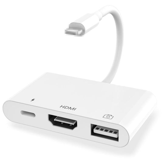 JMT-003658 3-in-1 HDMI Adapter Cable for Easy Plug-and-Play Connection