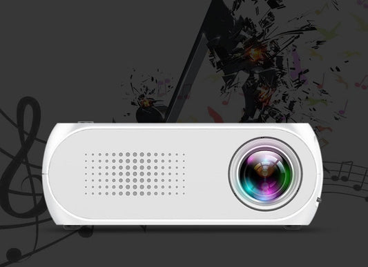 JMT-003722 HD 1080P Mini Home Pico Projector with HDMI and AV Inputs - Supports U Disks and TF Cards