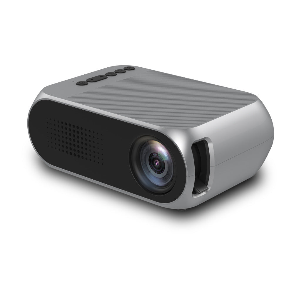 JMT-003722 HD 1080P Mini Home Pico Projector with HDMI and AV Inputs - Supports U Disks and TF Cards