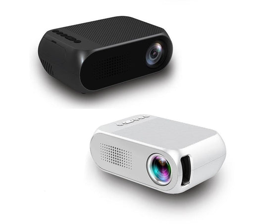 JMT-003722 HD 1080P Mini Home Pico Projector with HDMI and AV Inputs - Supports U Disks and TF Cards