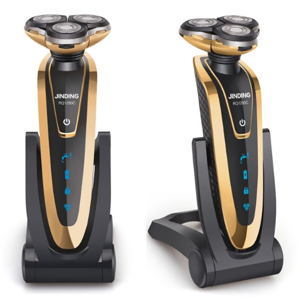 JMT-003786 Cordless Beard Trimmer with Ergonomic Design and 3D Cutter Head System, Rechargeable and Washable