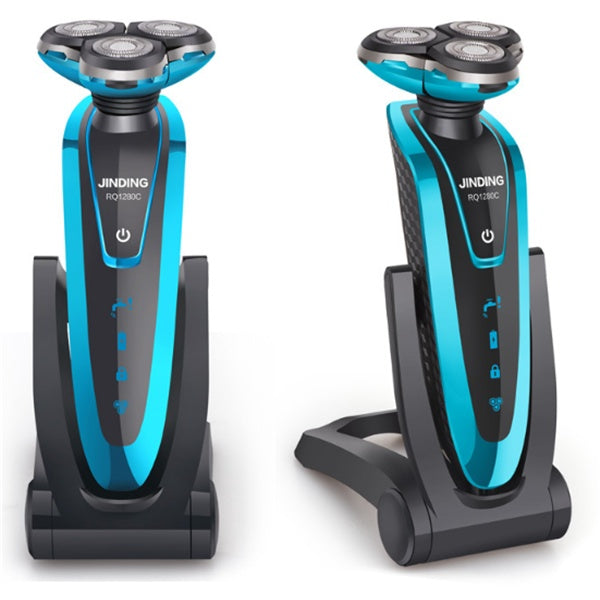 JMT-003786 Cordless Beard Trimmer with Ergonomic Design and 3D Cutter Head System, Rechargeable and Washable