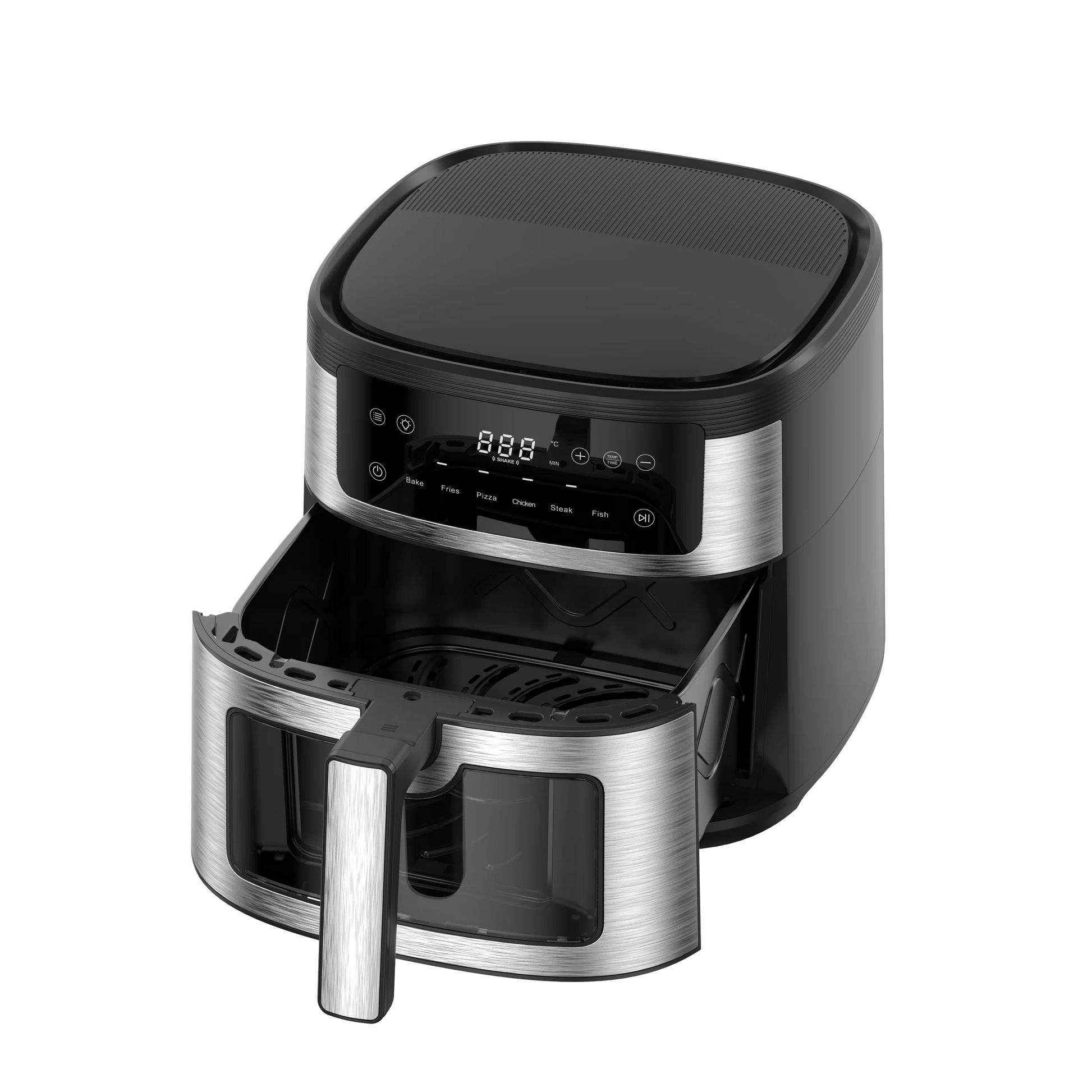 JMT-004298 Commercial Stainless Steel Digital Air Fryer for Efficient Cooking