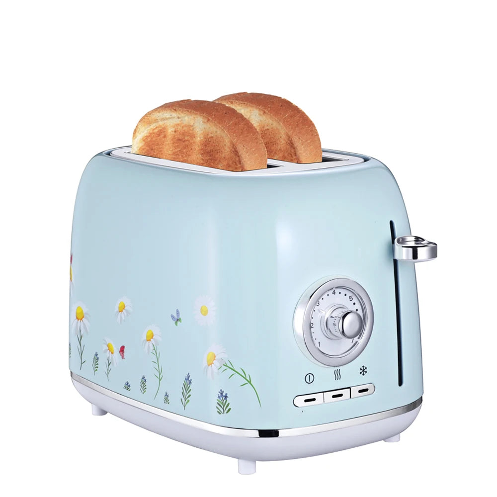 JMT-004362 Electric Pink Toaster with Custom Logo Design and Oven Functionality