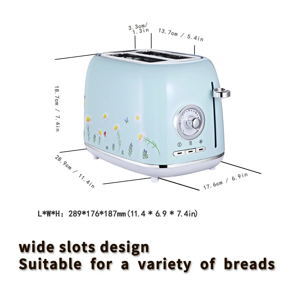 JMT-004362 Electric Pink Toaster with Custom Logo Design and Oven Functionality