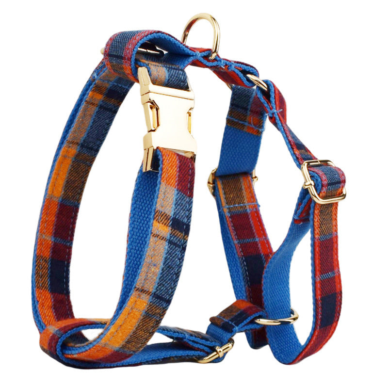 JMT-004874 Elegant Bowtie Pet Collar and Leash Set with Vest - Stylish Four-Piece Outfit for Dogs in Various Sizes