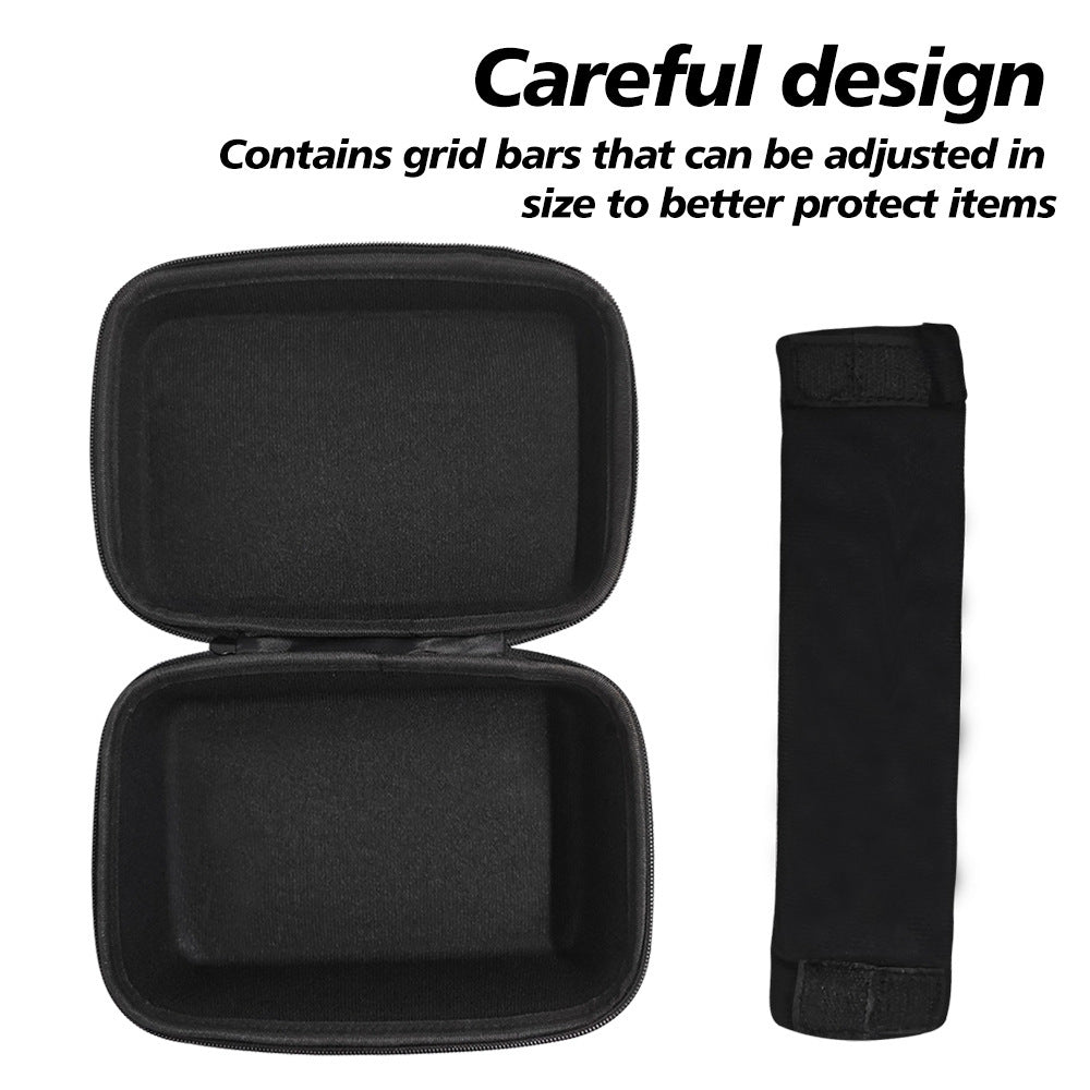 JMT-004874 Portable Dustproof Storage Box for HY300 Pro Projector - Black and Grey
