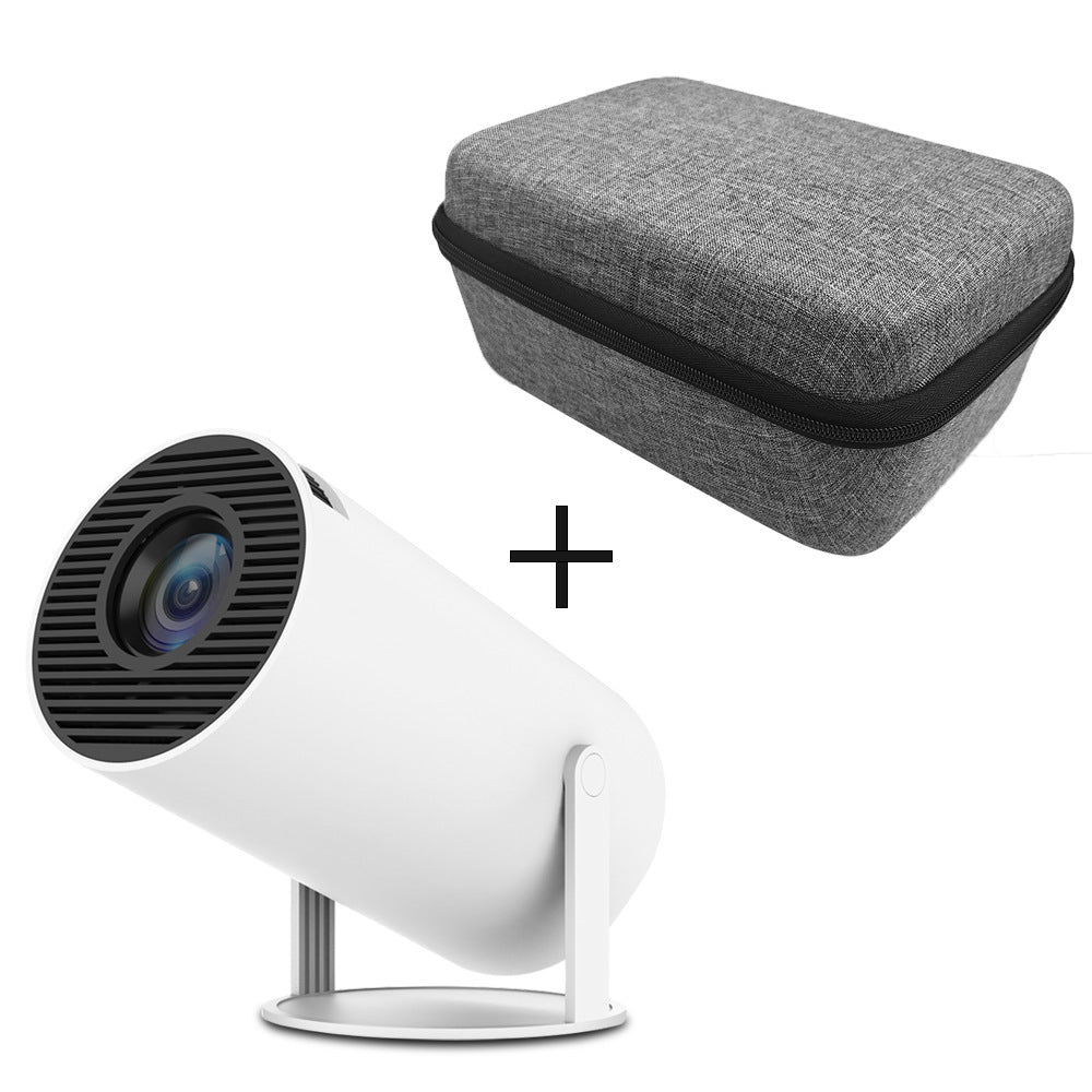 JMT-004874 Portable Dustproof Storage Box for HY300 Pro Projector - Black and Grey