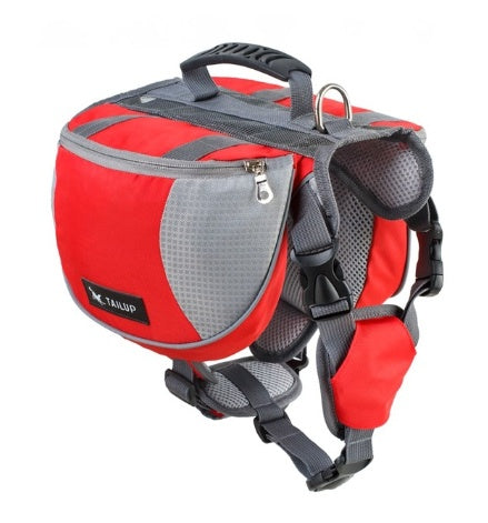 JMT-005194 Outdoor Pet Harness with Integrated Backpack for Adventurous Pets