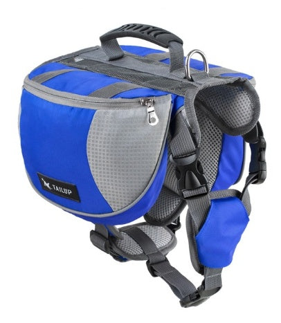 JMT-005194 Outdoor Pet Harness with Integrated Backpack for Adventurous Pets