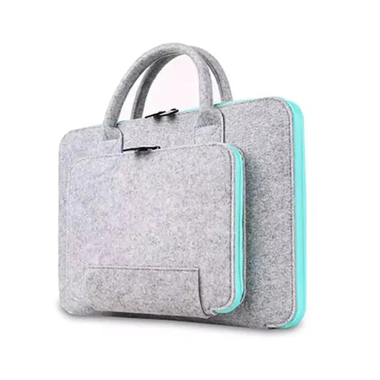 JMT-005514 Customizable Wool Felt Laptop Bag for 14-15.6 Inch Laptops - Multi-Color Options Available