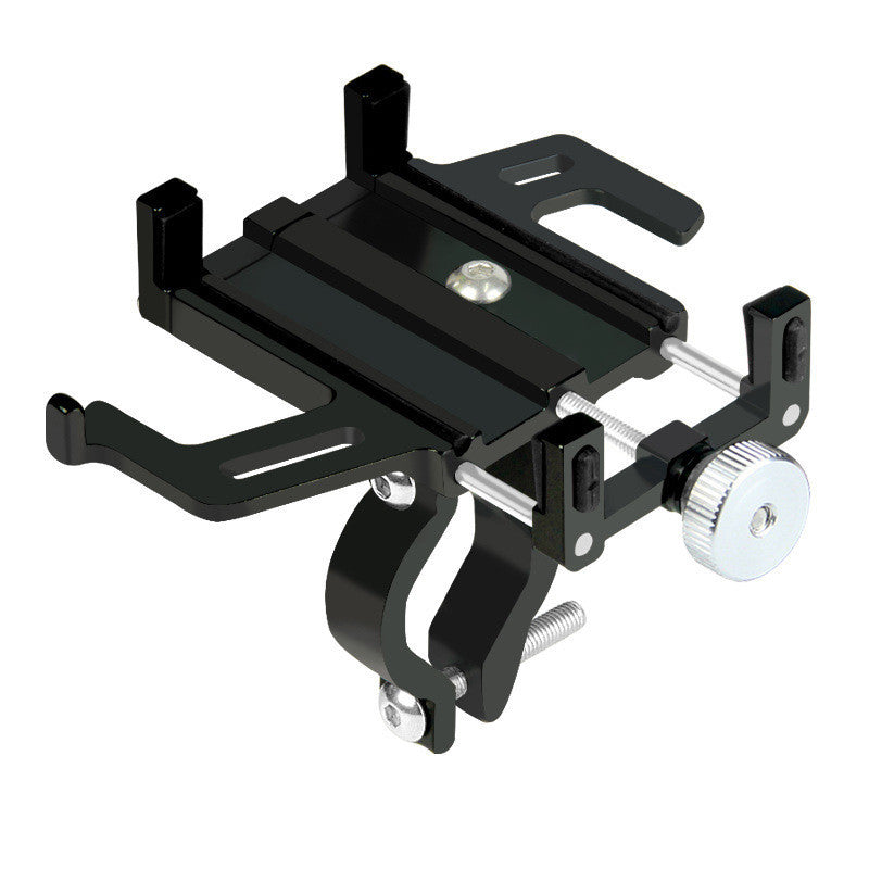 JMT-005706 Alloy Bicycle Mobile Phone Holder with 4-Claw Bracket for Handlebar Mounting (Multiple Colors)
