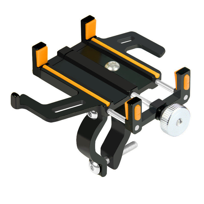 JMT-005706 Alloy Bicycle Mobile Phone Holder with 4-Claw Bracket for Handlebar Mounting (Multiple Colors)