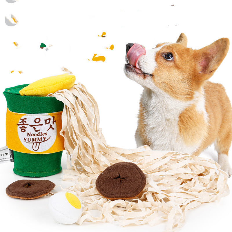 JMT-005834 Interactive Sound Toy for Dogs Made from Felt Cloth and Cotton Webbing
