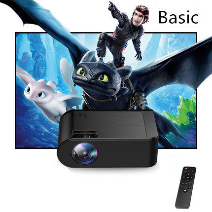 JMT-006026 Home Office HD Mobile Wireless Projector with 1080p Resolution and Multiple Color Options