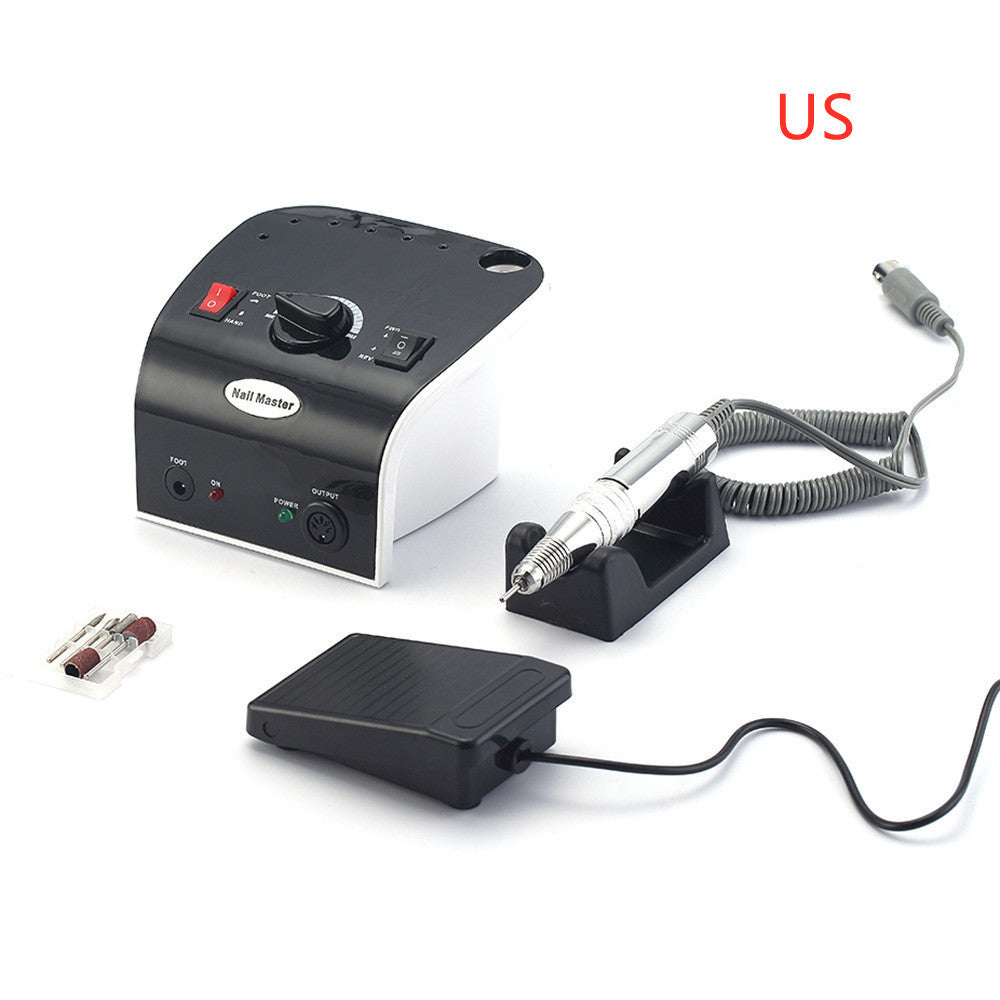JMT-006154 Professional Nail Polishing Machine with Adjustable Speed and Dual Plug Options