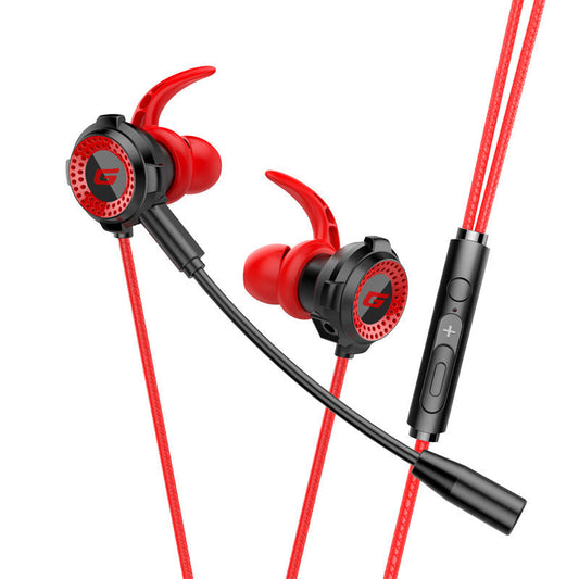 JMT-006346 In-Ear Wired Gaming Headset with Microphone and 3.5mm Connector