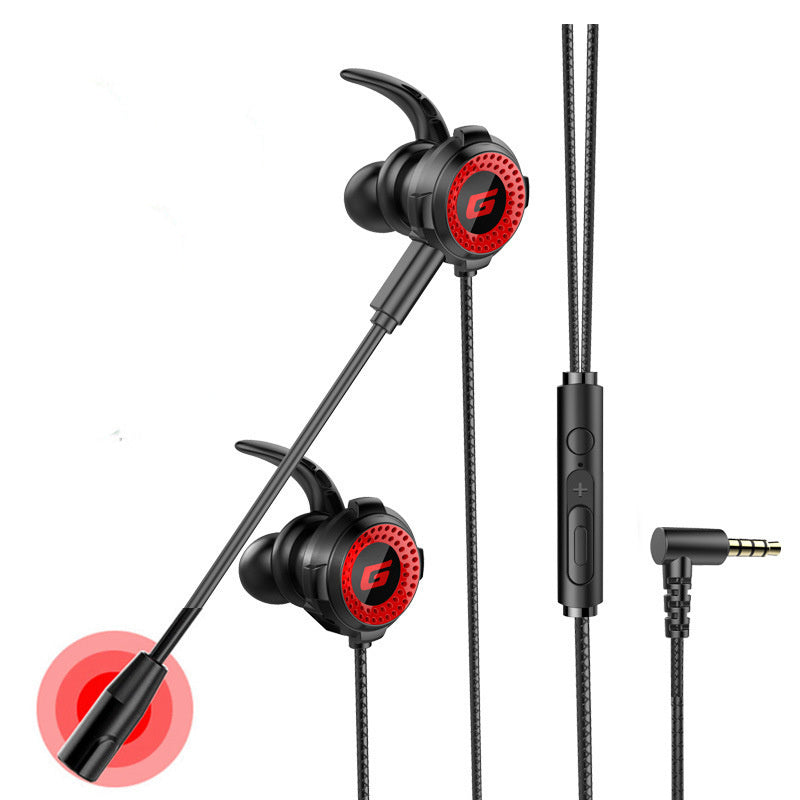 JMT-006346 In-Ear Wired Gaming Headset with Microphone and 3.5mm Connector