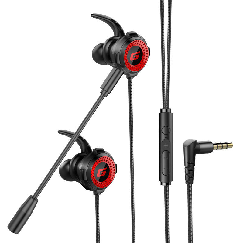JMT-006346 In-Ear Wired Gaming Headset with Microphone and 3.5mm Connector