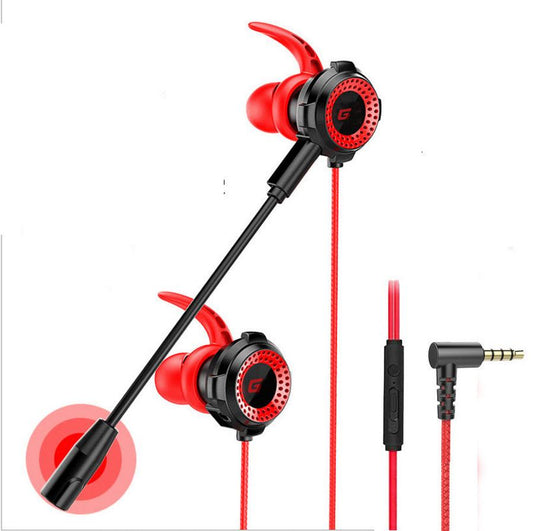 JMT-006346 In-Ear Wired Gaming Headset with Microphone and 3.5mm Connector