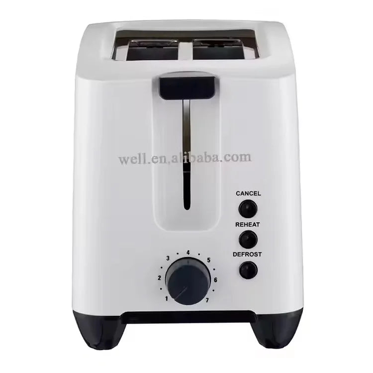 JMT-006794 750W Plastic Toaster for Bread - Compact and Efficient Design