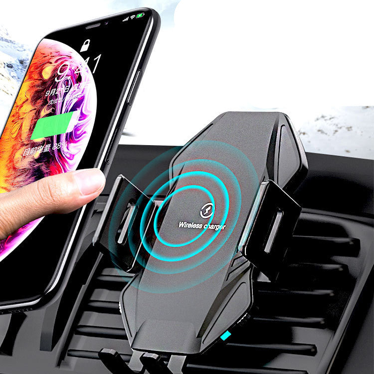JMT-006858 Touch-Sensitive Wireless Car Charger T3 with Type-C Interface and Suction Cup Mount