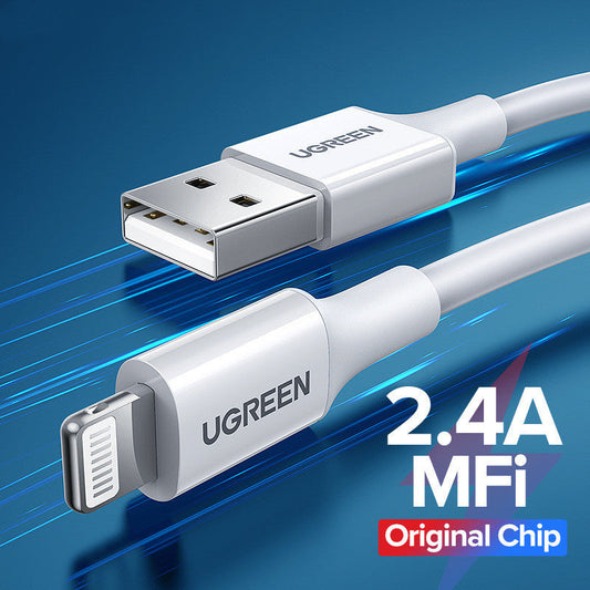 JMT-007178 MFi Certified USB Cable for iPhone – 1.5m Fast Charging Data Cable, Compatible with XS Max/SE/8/7/6