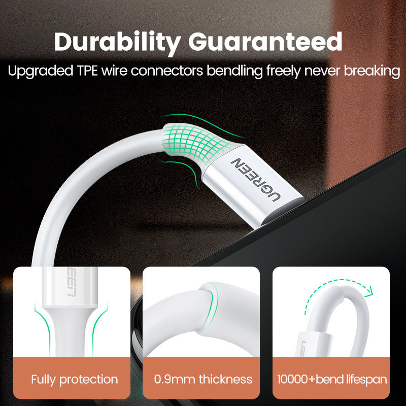 JMT-007178 MFi Certified USB Cable for iPhone – 1.5m Fast Charging Data Cable, Compatible with XS Max/SE/8/7/6