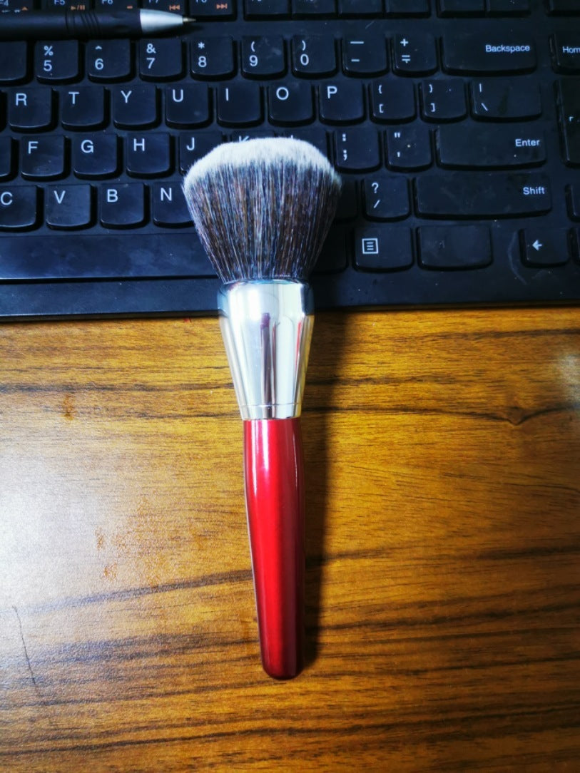 JMT-007306 Large Flame Powder Brush for Blush and Makeup Application