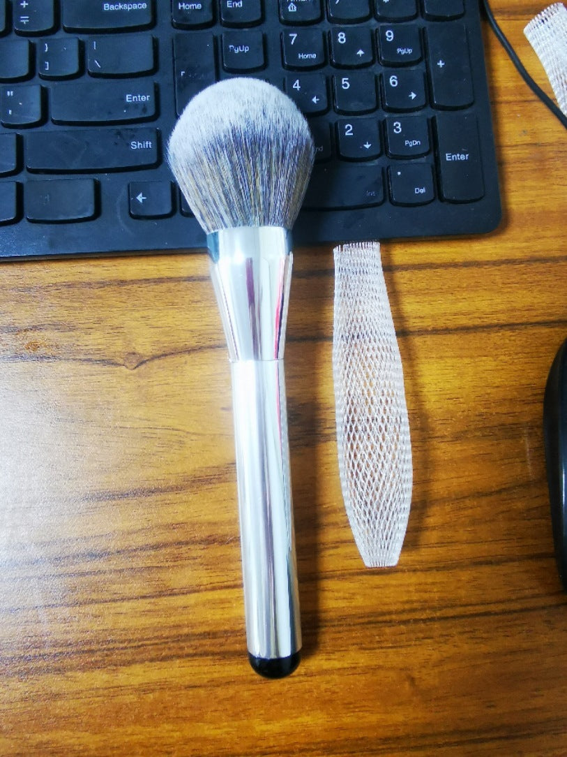 JMT-007306 Large Flame Powder Brush for Blush and Makeup Application
