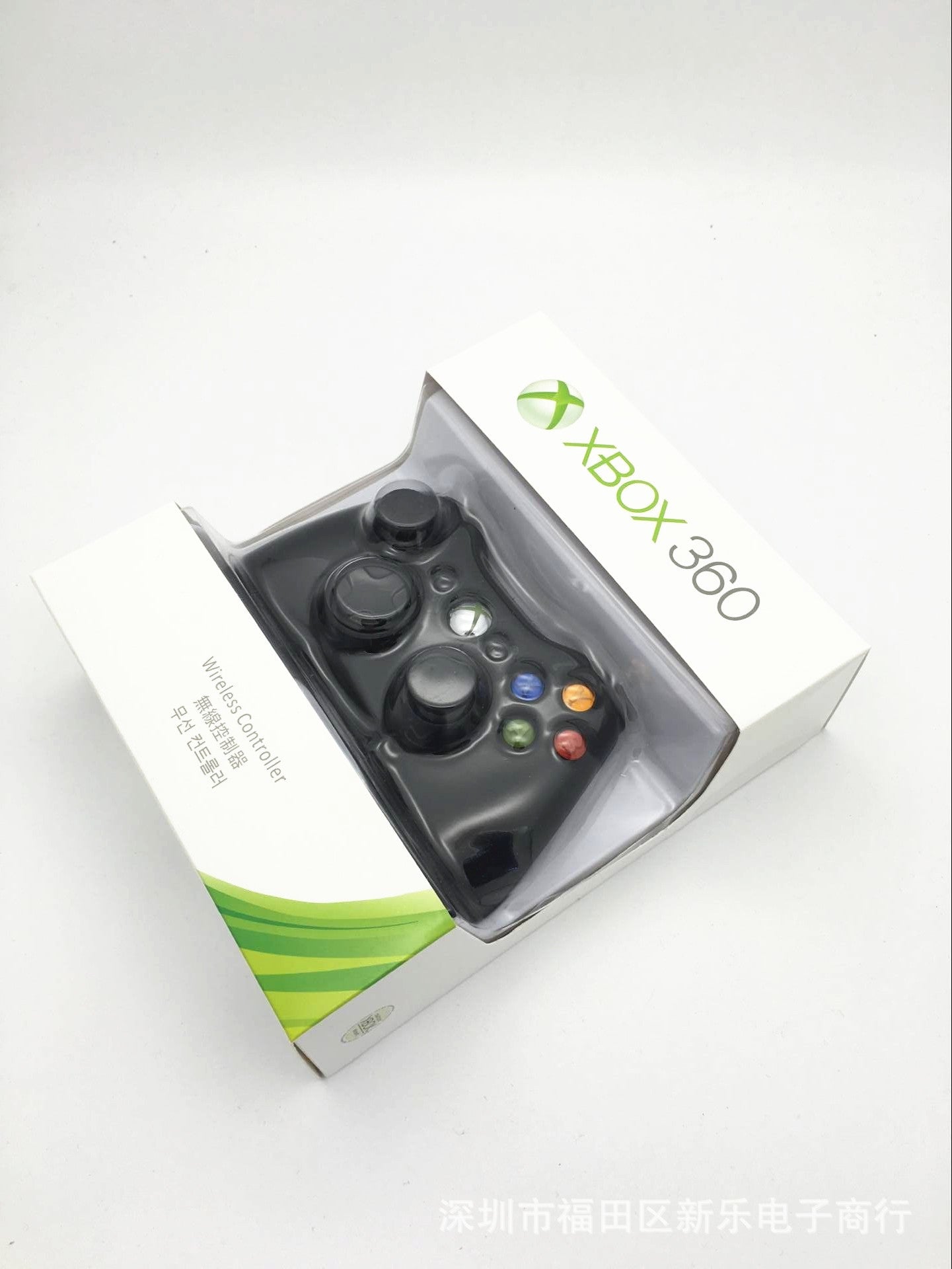 JMT-007306 Wired Xbox 360 Controller with Headset Support and Vibration Feedback