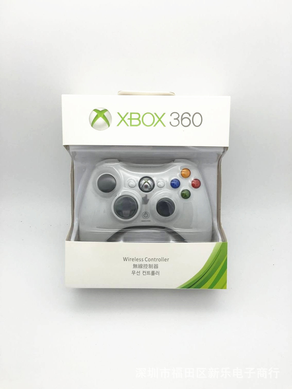 JMT-007306 Wired Xbox 360 Controller with Headset Support and Vibration Feedback