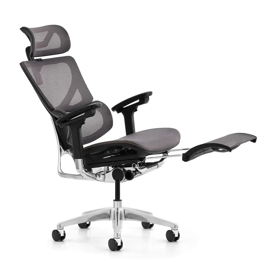 JMT-007434 Ergonomic Mesh Swivel Computer Desk Chair with Adjustable Armrests and Footrest