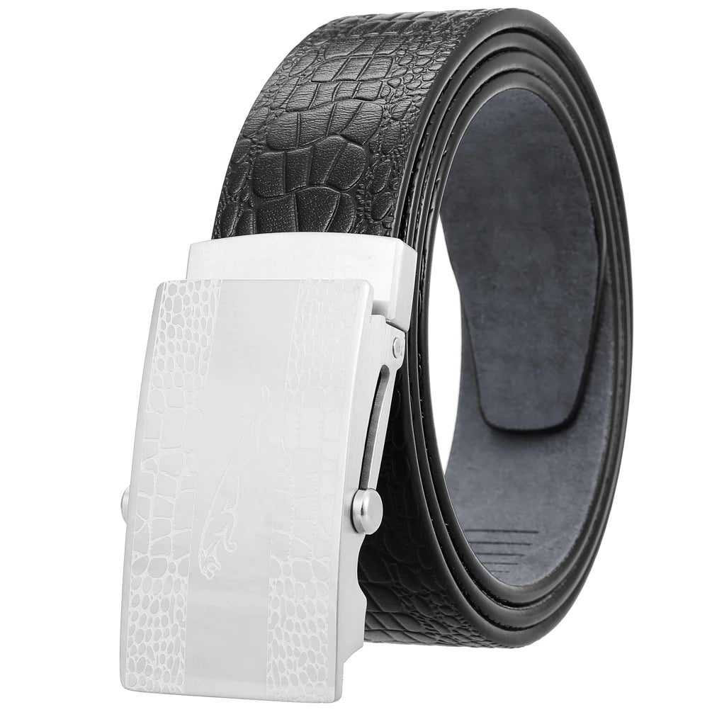 JMT-007754 Stainless Steel 3.5CM Men's Belt - Durable and Stylish Accessory for Everyday Wear