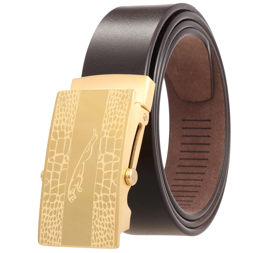 JMT-007754 Stainless Steel 3.5CM Men's Belt - Durable and Stylish Accessory for Everyday Wear