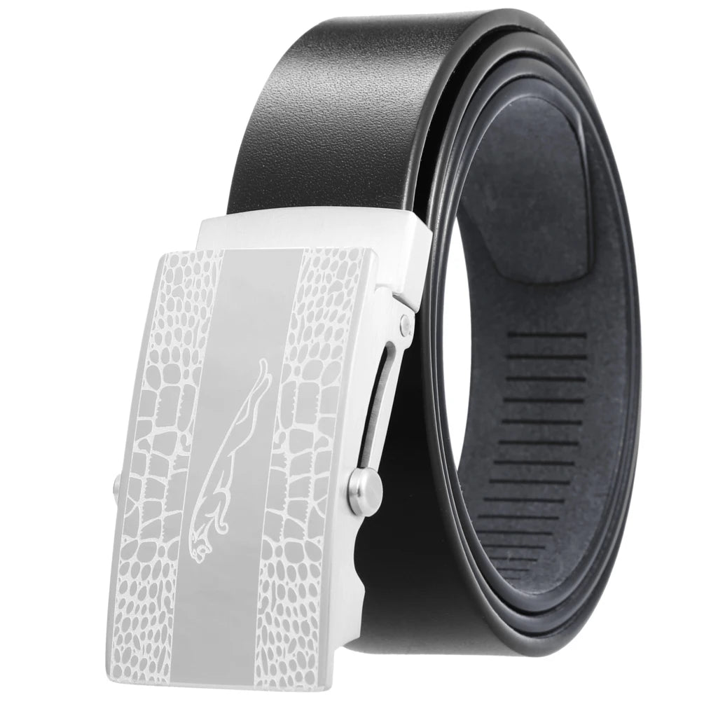 JMT-007754 Stainless Steel 3.5CM Men's Belt - Durable and Stylish Accessory for Everyday Wear