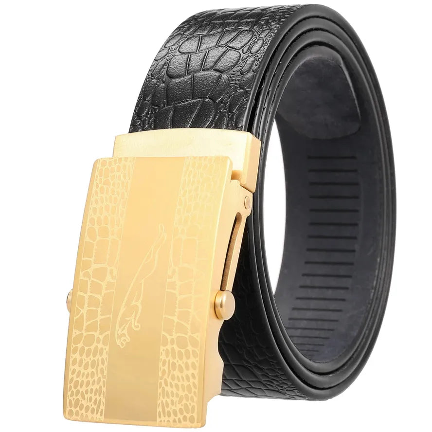 JMT-007754 Stainless Steel 3.5CM Men's Belt - Durable and Stylish Accessory for Everyday Wear