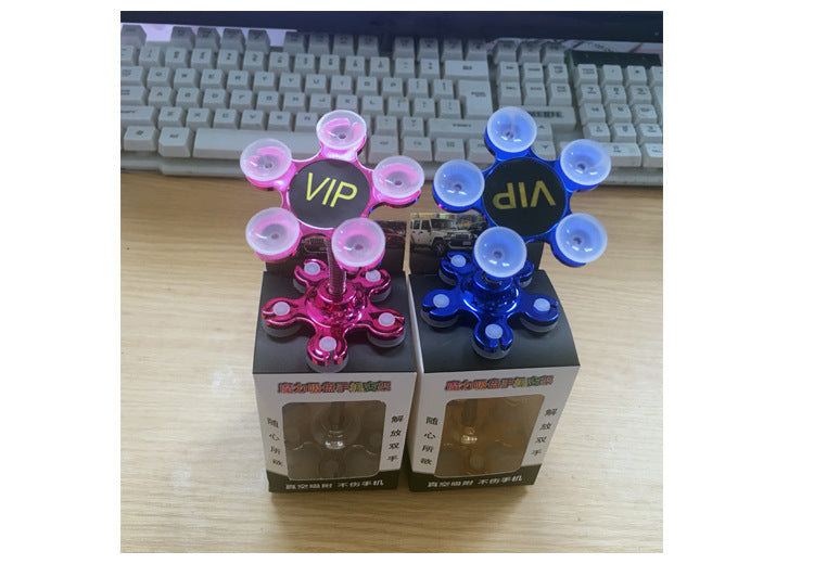 JMT-008010 Double-Sided Silicone Suction Phone Holder for Stable Desktop Use