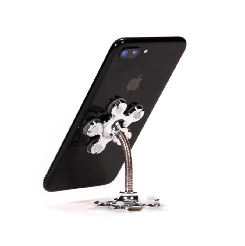 JMT-008010 Double-Sided Silicone Suction Phone Holder for Stable Desktop Use